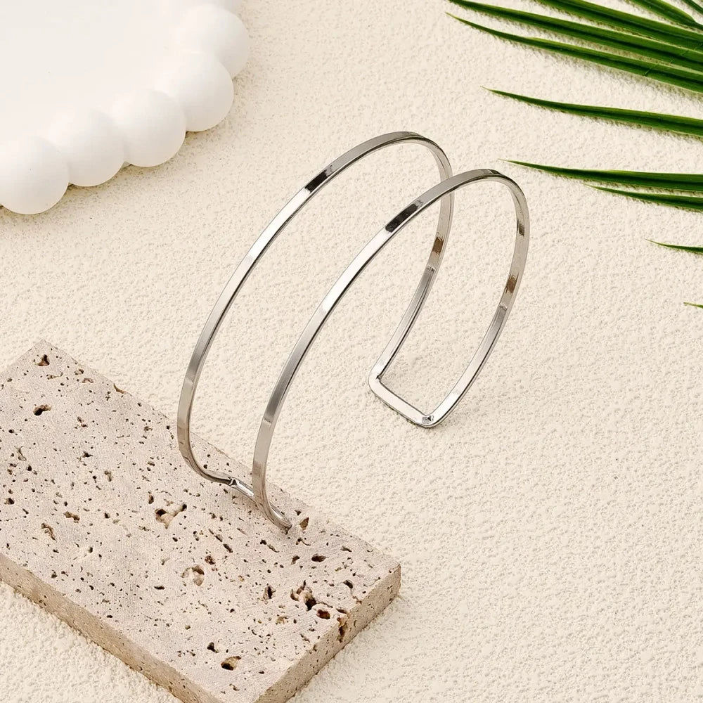 Geometric Arm Cuff Bracelet