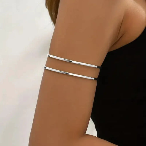 Geometric Arm Cuff Bracelet