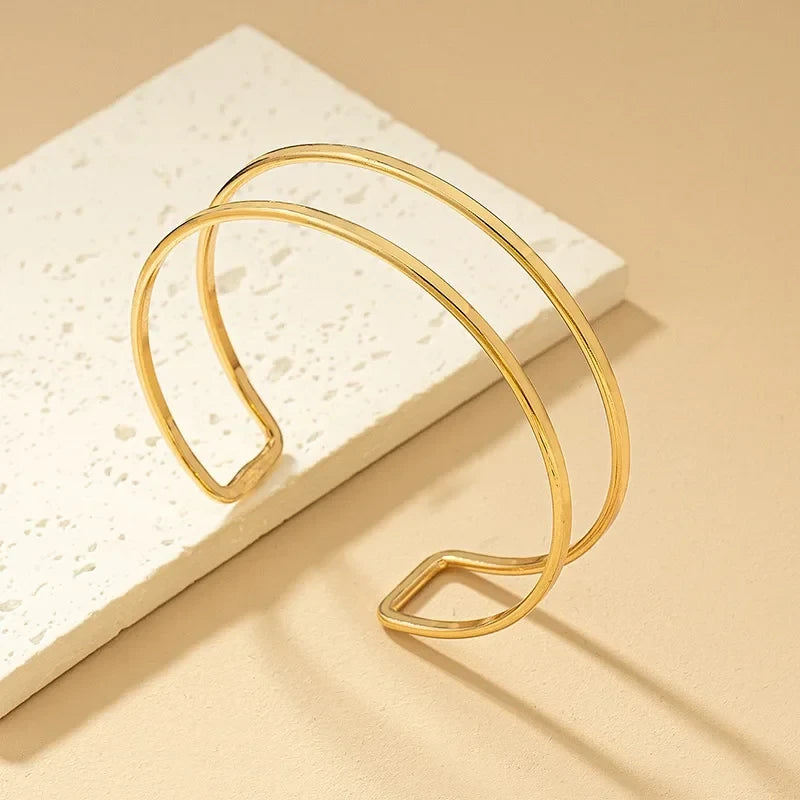 Geometric Arm Cuff Bracelet