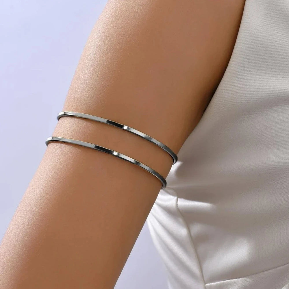 Geometric Arm Cuff Bracelet