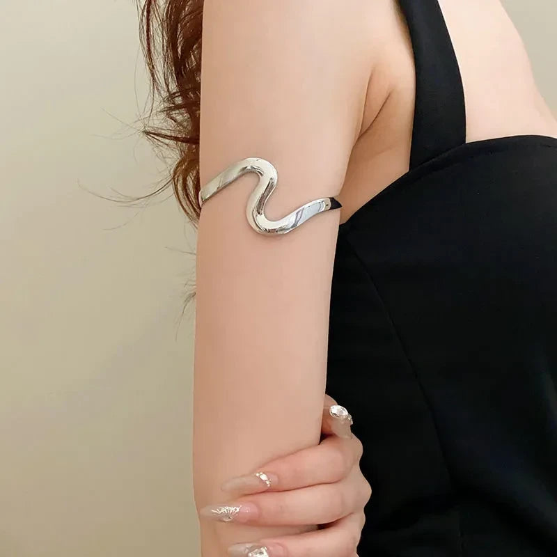 Gold Plated Arm Cuff